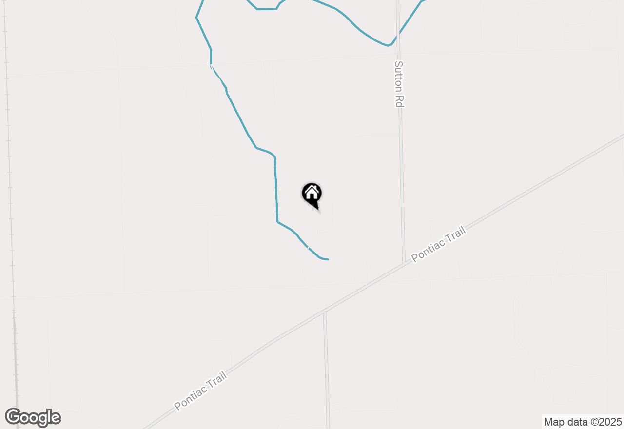 Map of 5314 Walnut Creek Lane, Ann Arbor, MI 48105
