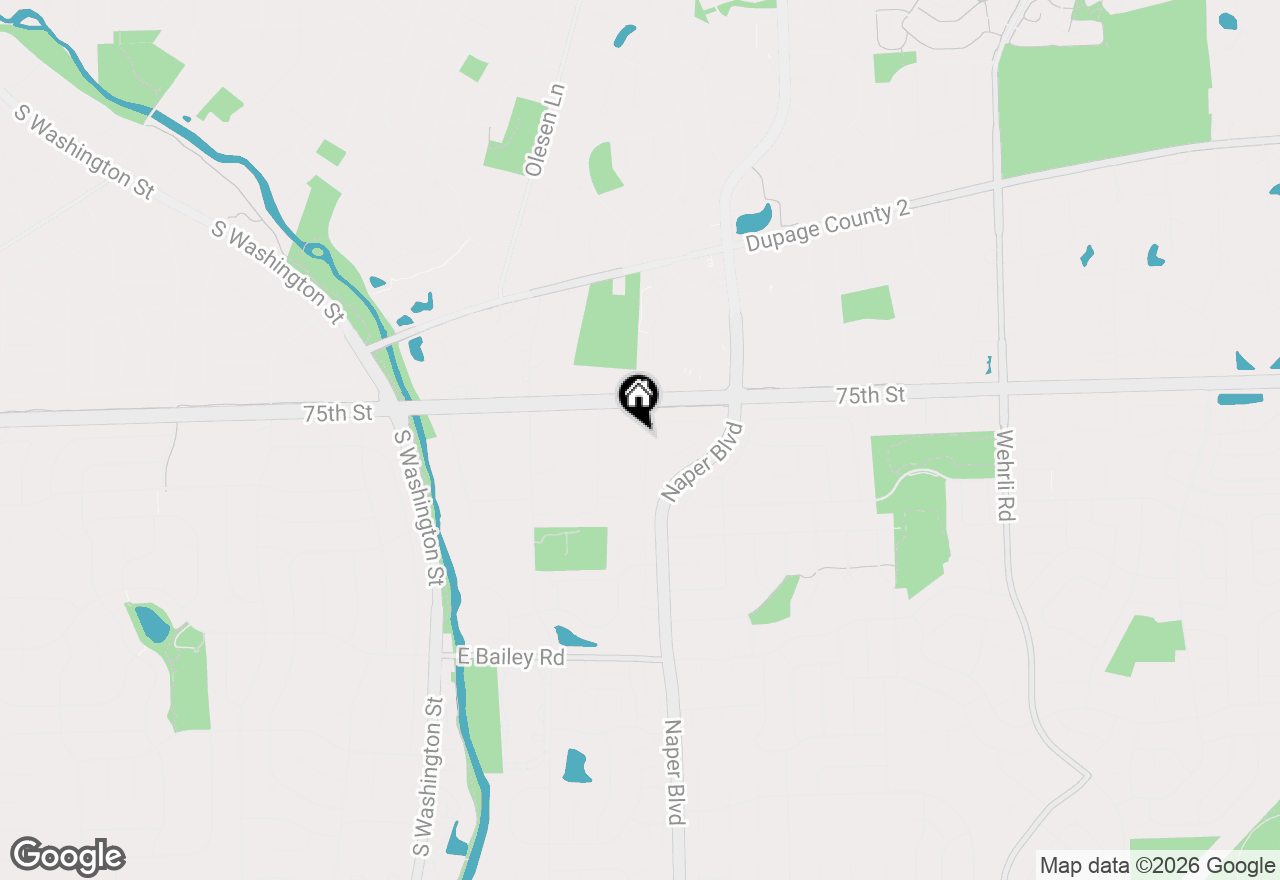 Map of 851 Heatherfield Circle, Naperville, IL 60565