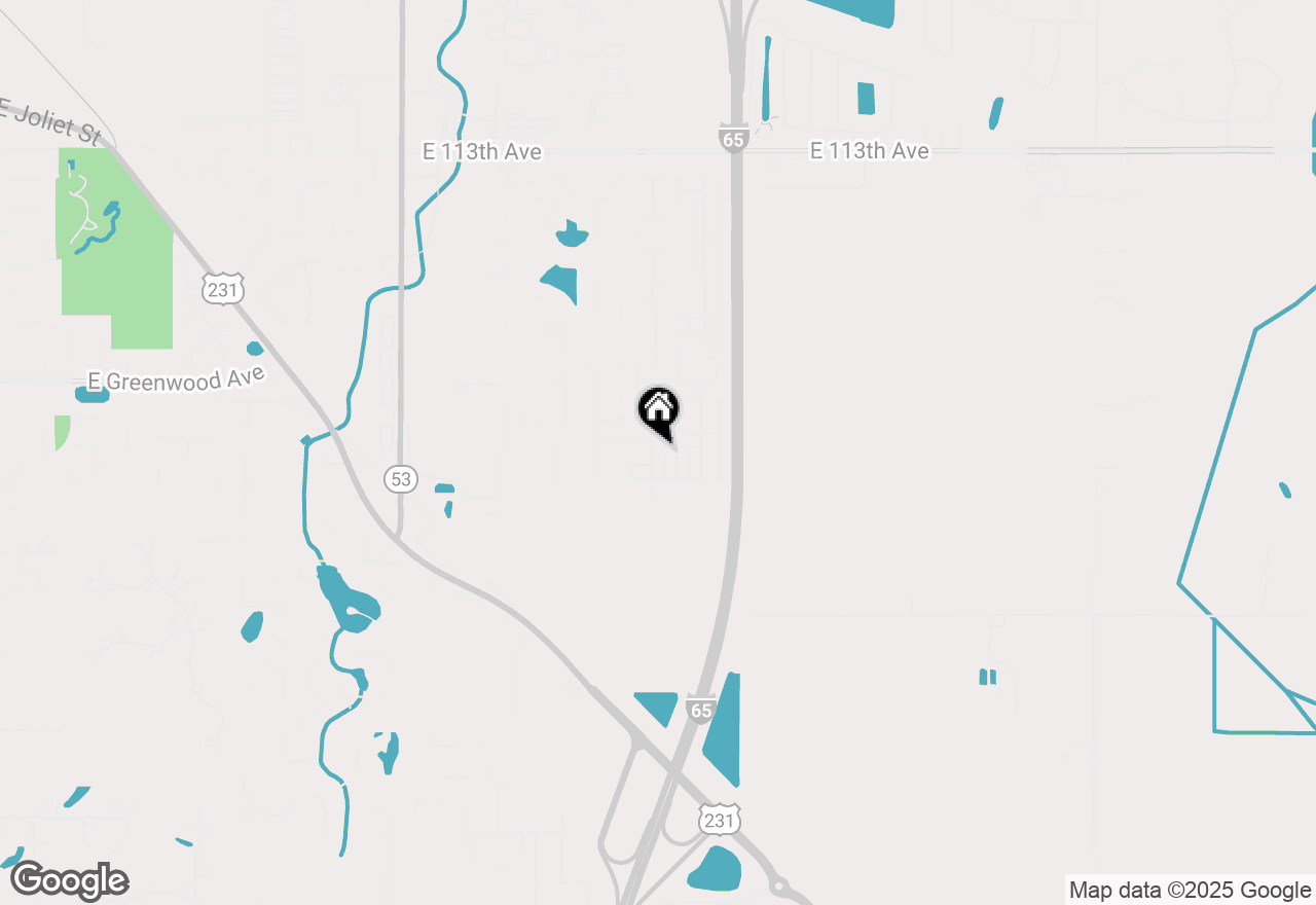 Map of 11811 Rhode Island Street, Crown Point, IN 46307