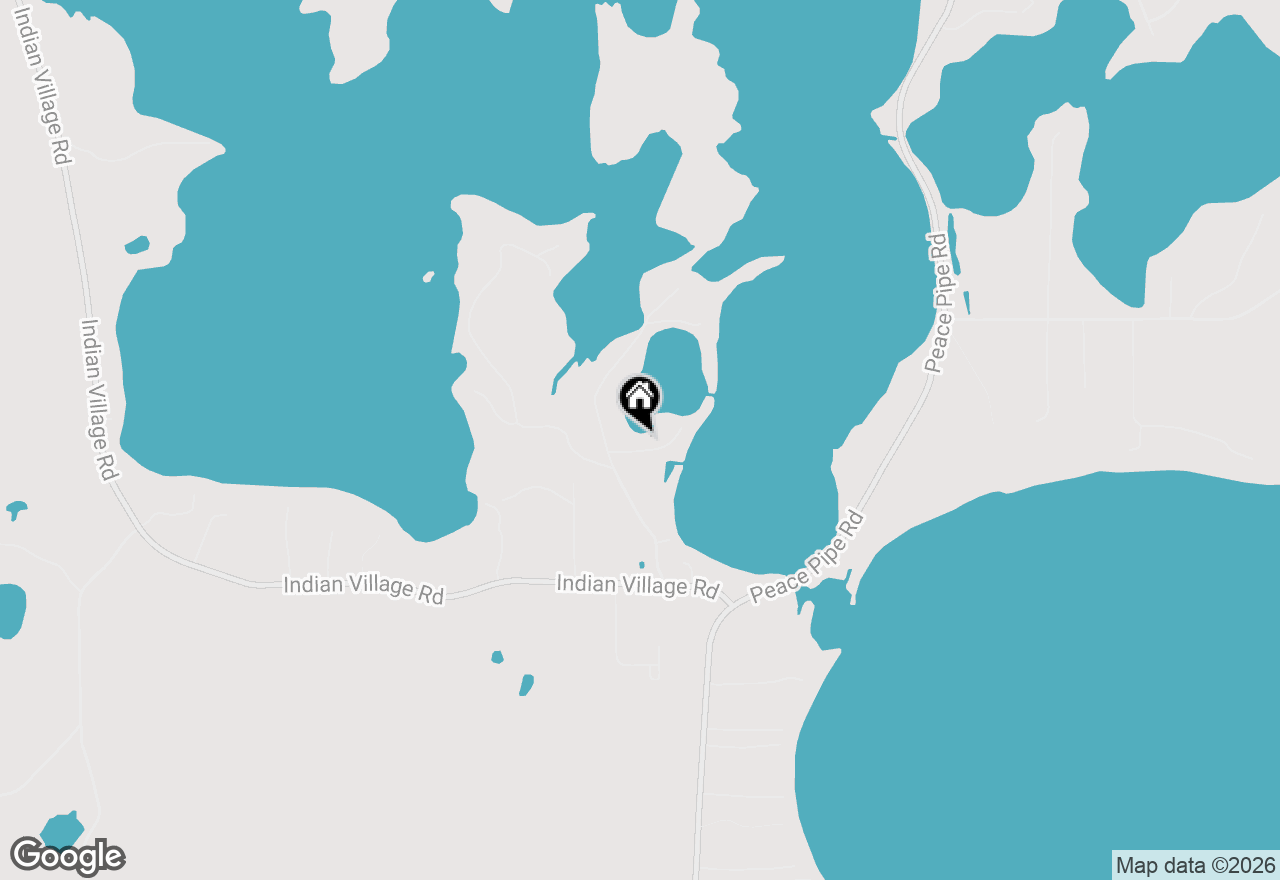 Map of 14242 Bear Paw Ln, Lac Du Flambeau, WI 54538