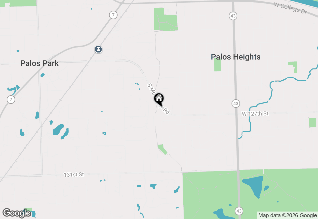 Map of 12626 S London Lane #2, Palos Heights, IL 60463
