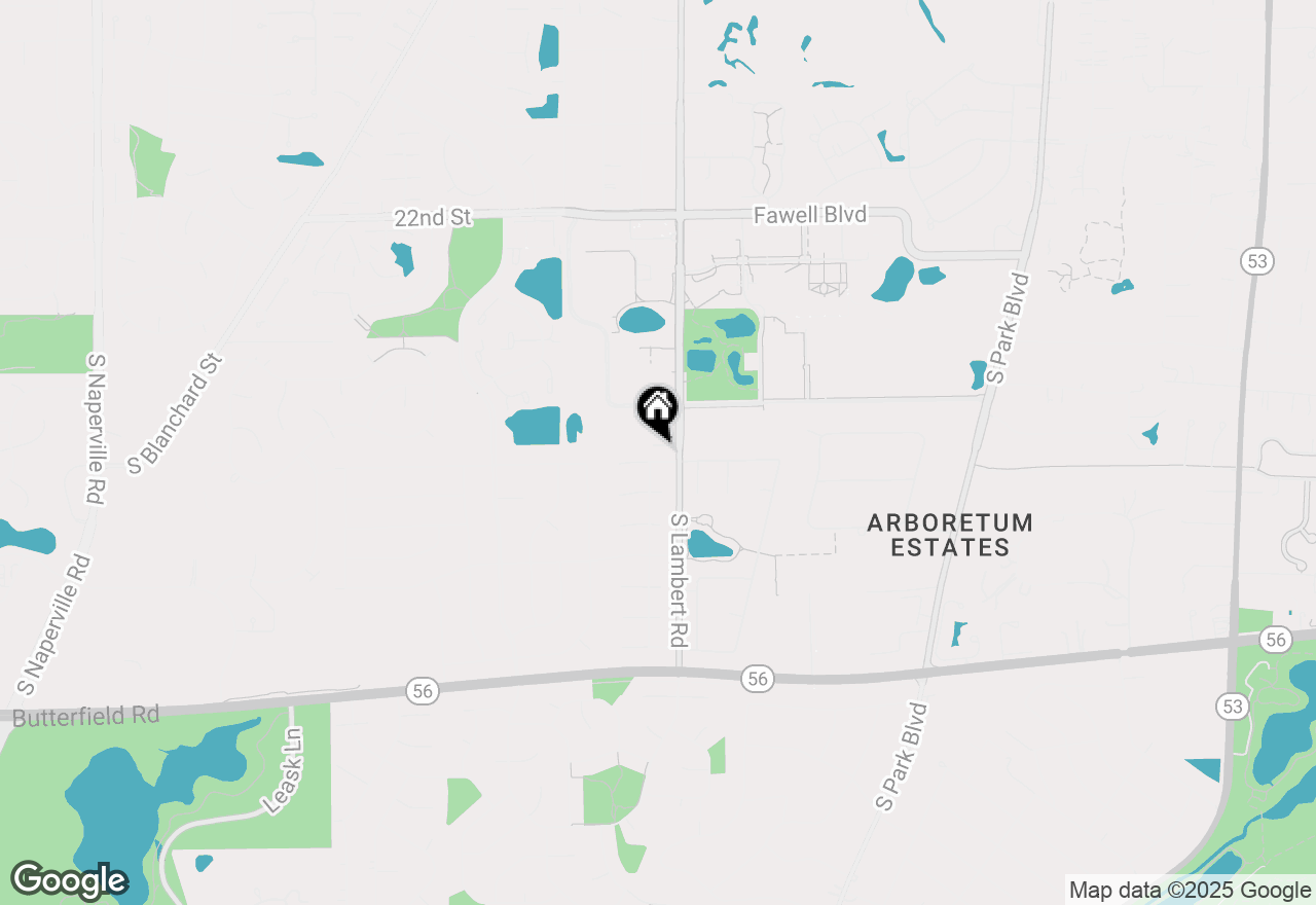 Map of 23W234 Woodcroft Drive, Glen Ellyn, IL 60137