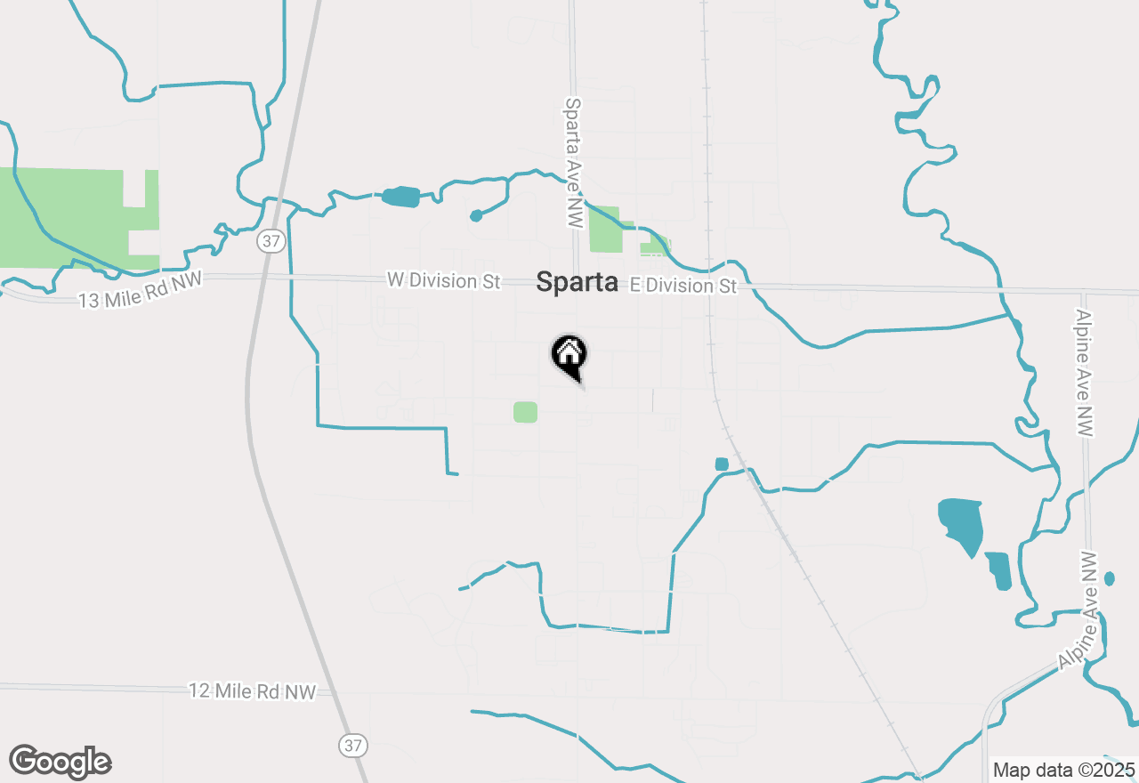 Map of 211 S State Street, Sparta, MI 49345
