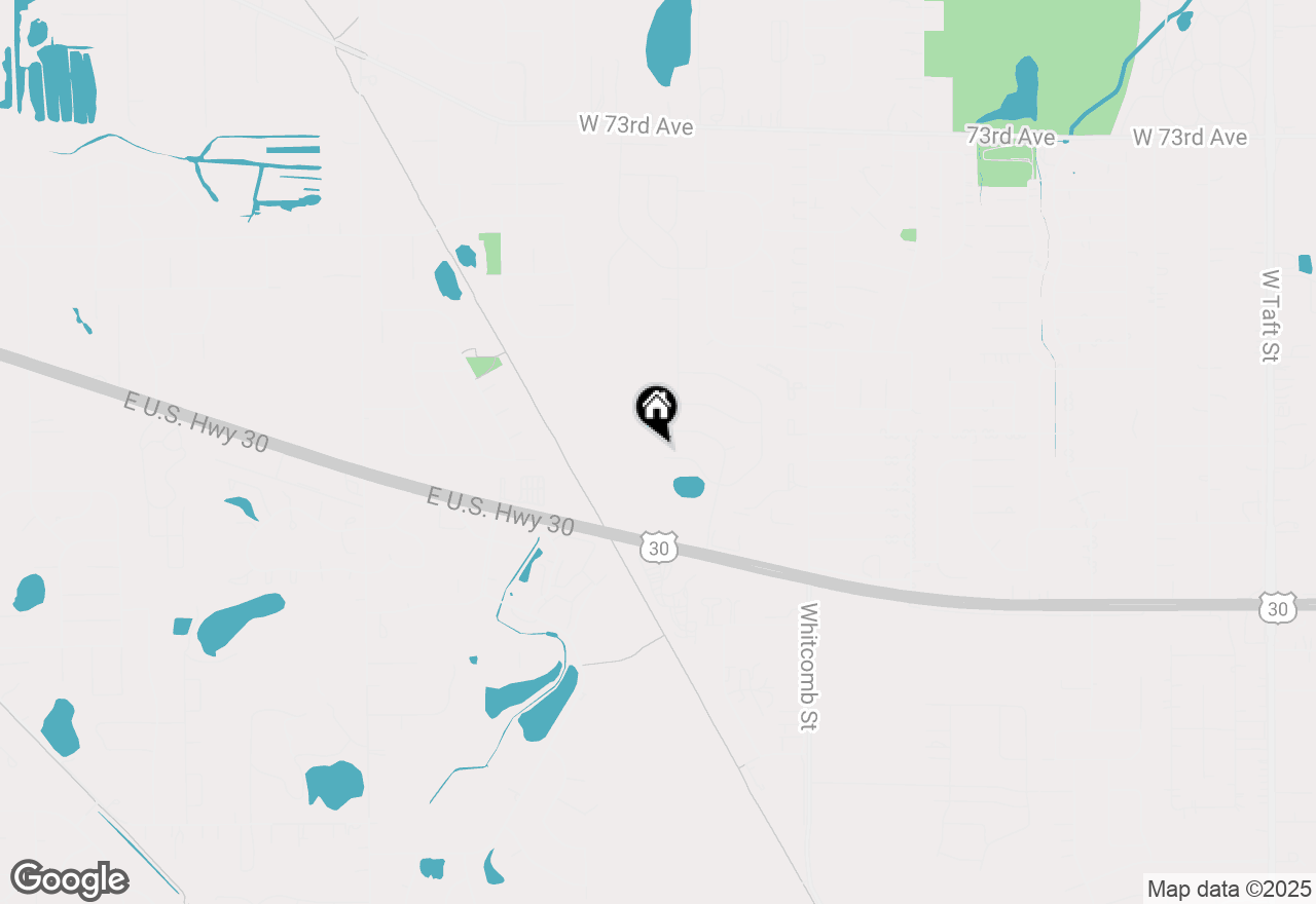 Map of 4534 W 78th Place, Merrillville, IN 46410