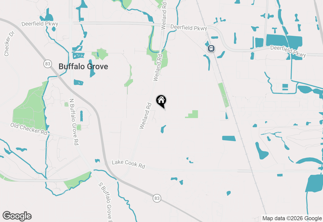 Map of 433 Dogwood Terrace, Buffalo Grove, IL 60089