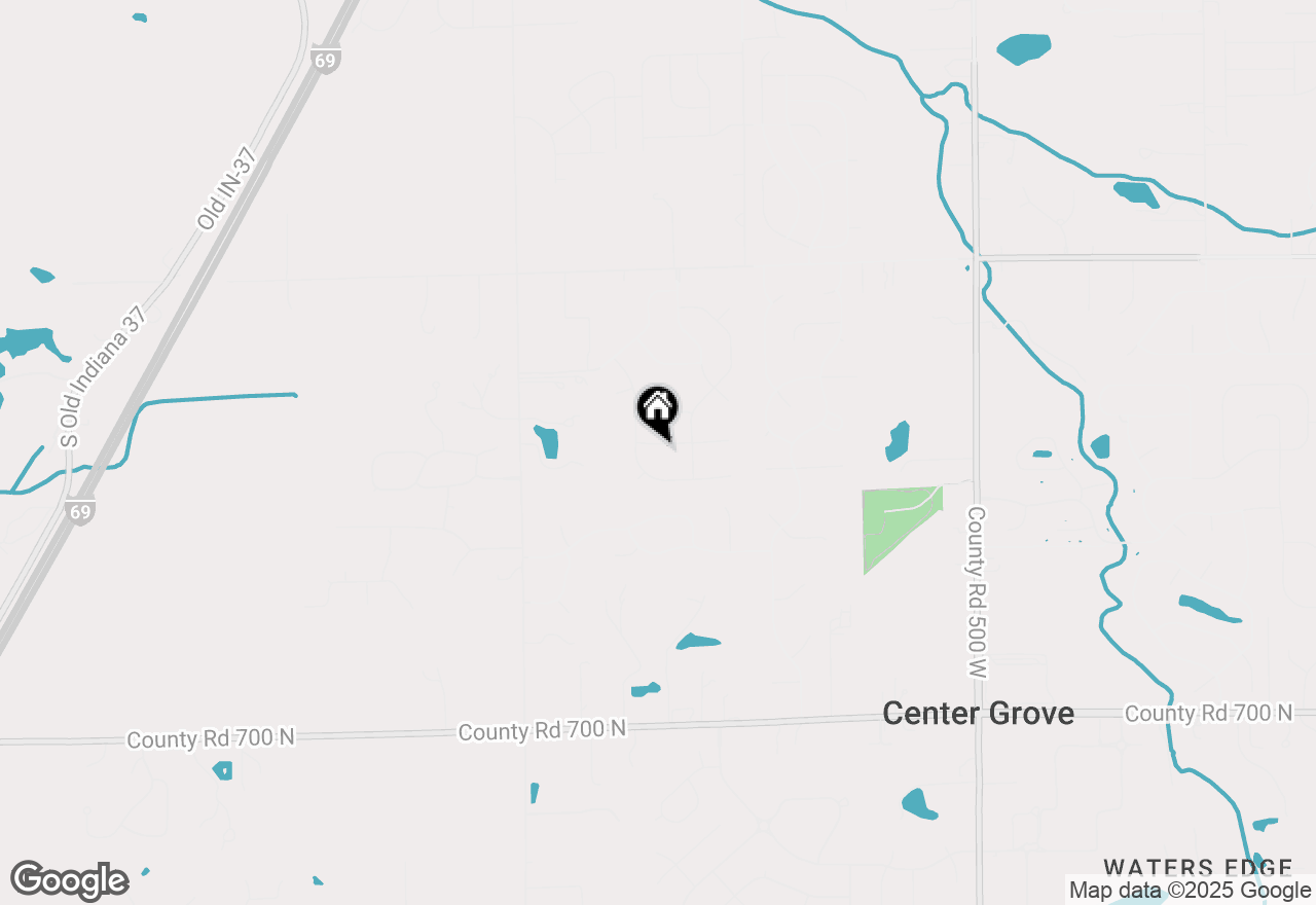 Map of 5667 Skylark Drive, Greenwood, IN 46143