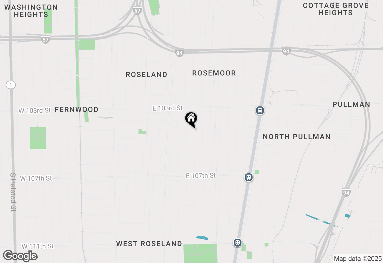 Map of 10421 S Prairie Avenue, Chicago, IL 60628