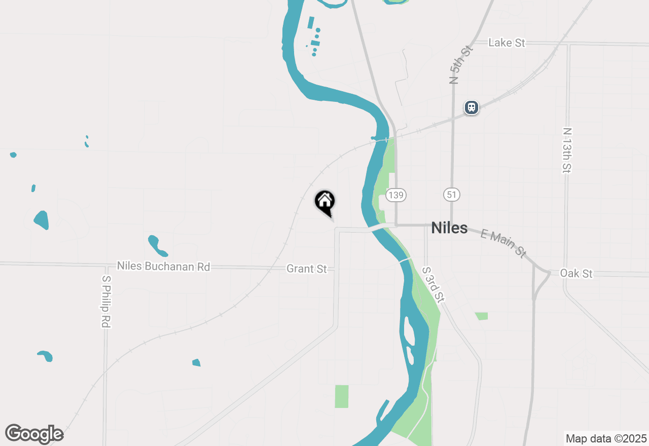 Map of 520 1st Court, Niles, MI 49120