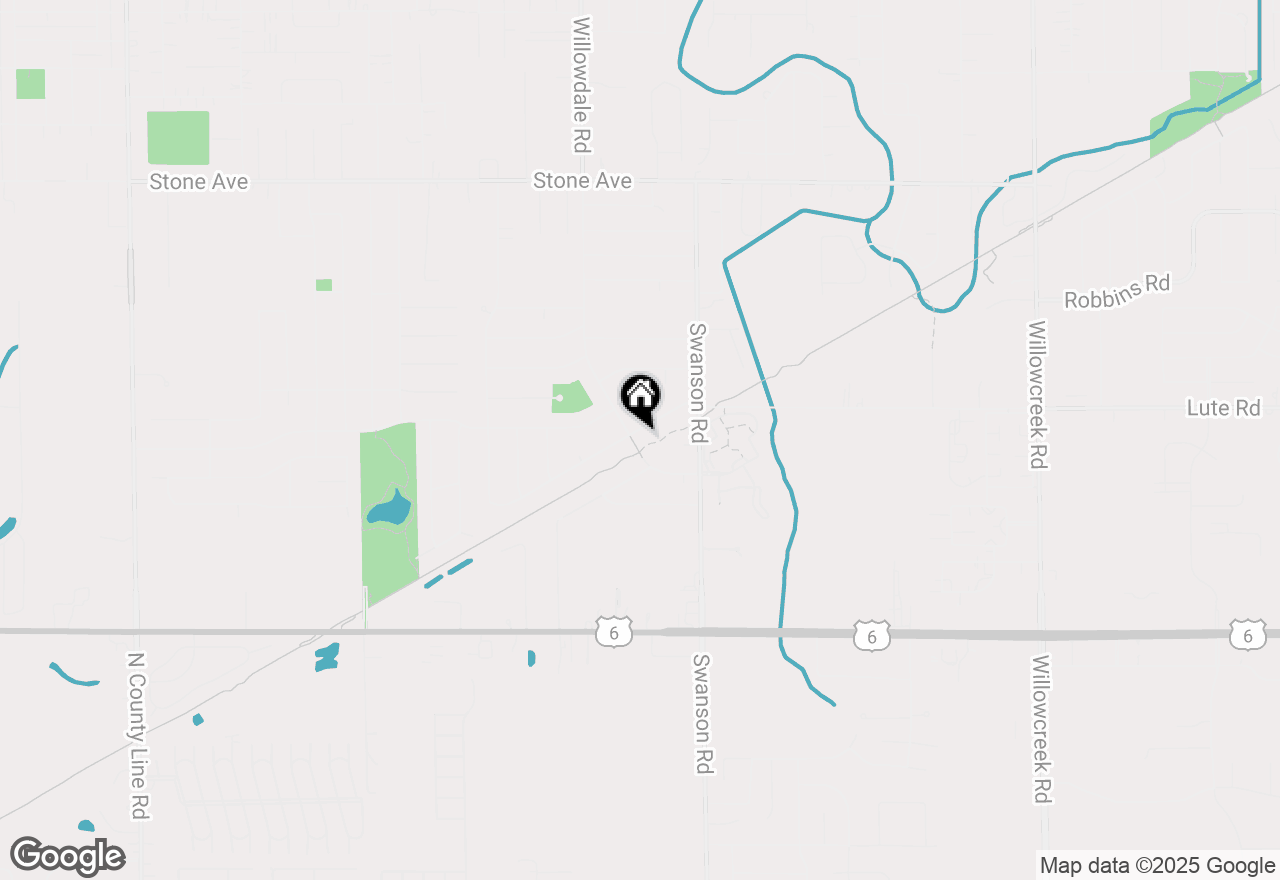 Map of 5533 Aspen Avenue, Portage, IN 46368