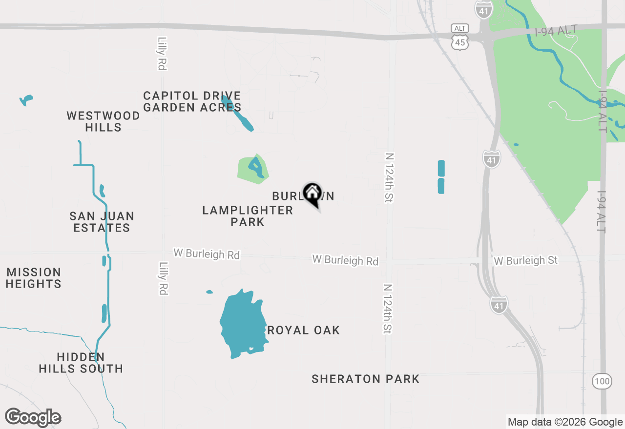 Map of 3245 N 129th St, Brookfield, WI 53005
