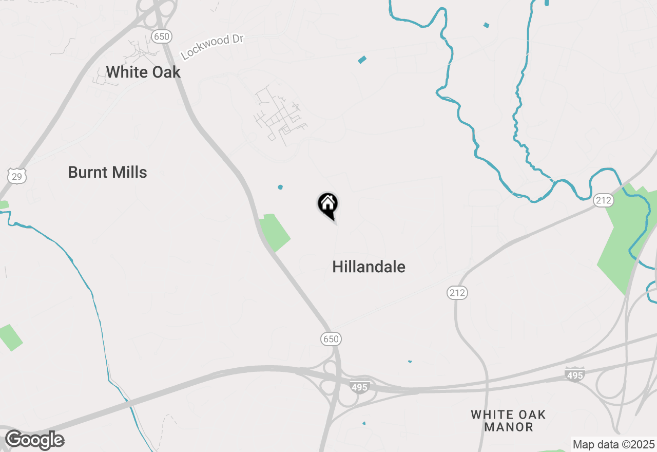 Map of 10606 Mantz Road, Silver Spring, MD 20903