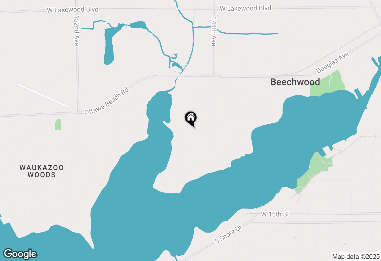 Map of 152 Jeans Meadow Court, Holland, MI 49424