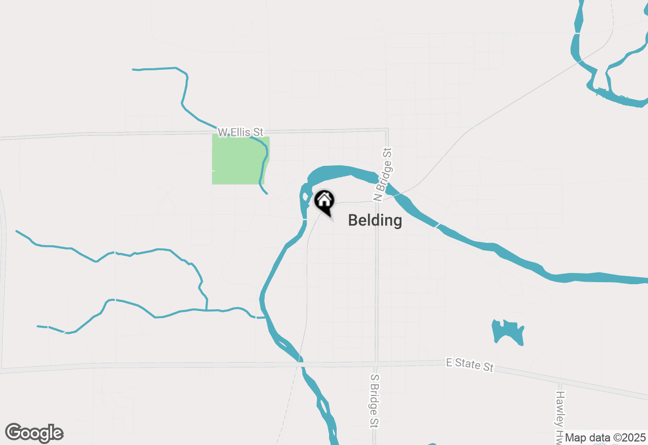 Map of 403 W Main Street, Belding, MI 48809