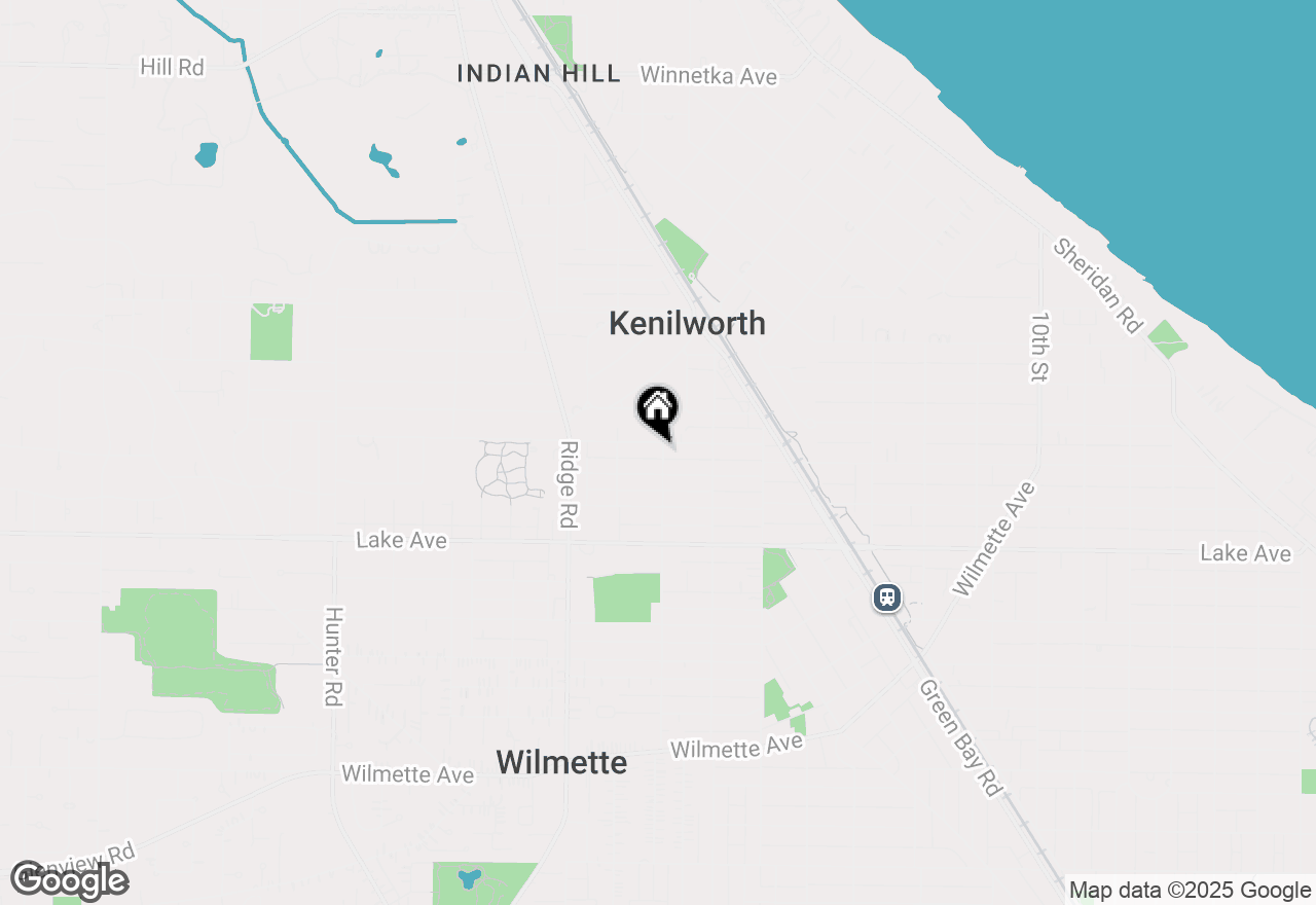 Map of 1701 Elmwood Avenue, Wilmette, IL 60091