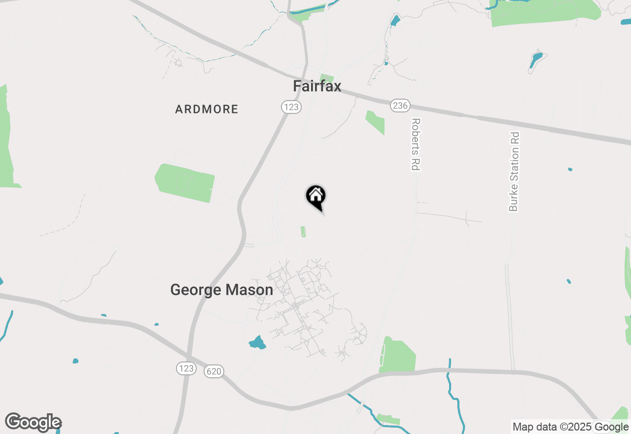 Map of 4233 Linden Street, Fairfax, VA 22030