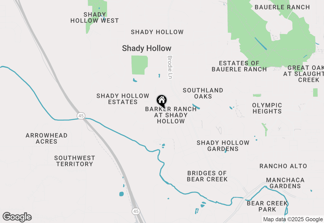 Map of 12101 Cascade Caverns Trl, Austin, TX 78739