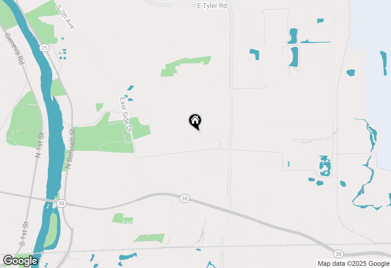 Map of 1221 Koster Court, Geneva, IL 60134