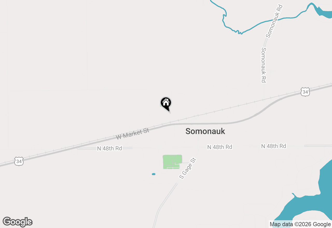 Map of 215 Morrow Street #C, Somonauk, IL 60552