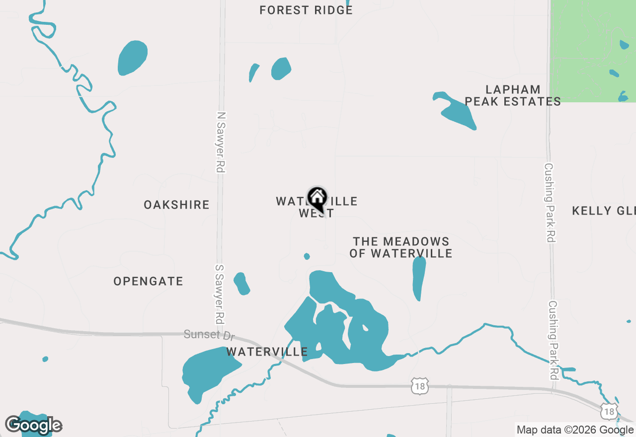 Map of 451 S Stocks Ct, Summit, WI 53066