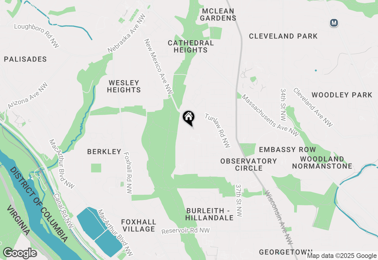 Map of 2639 41st Street Nw #3, Washington, DC 20007