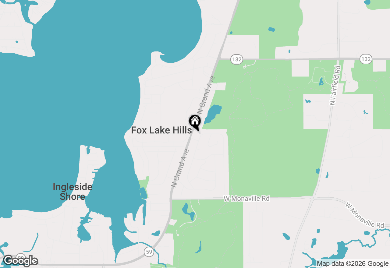 Map of 37471 N Il Route 59 Road, Lake Villa, IL 60046