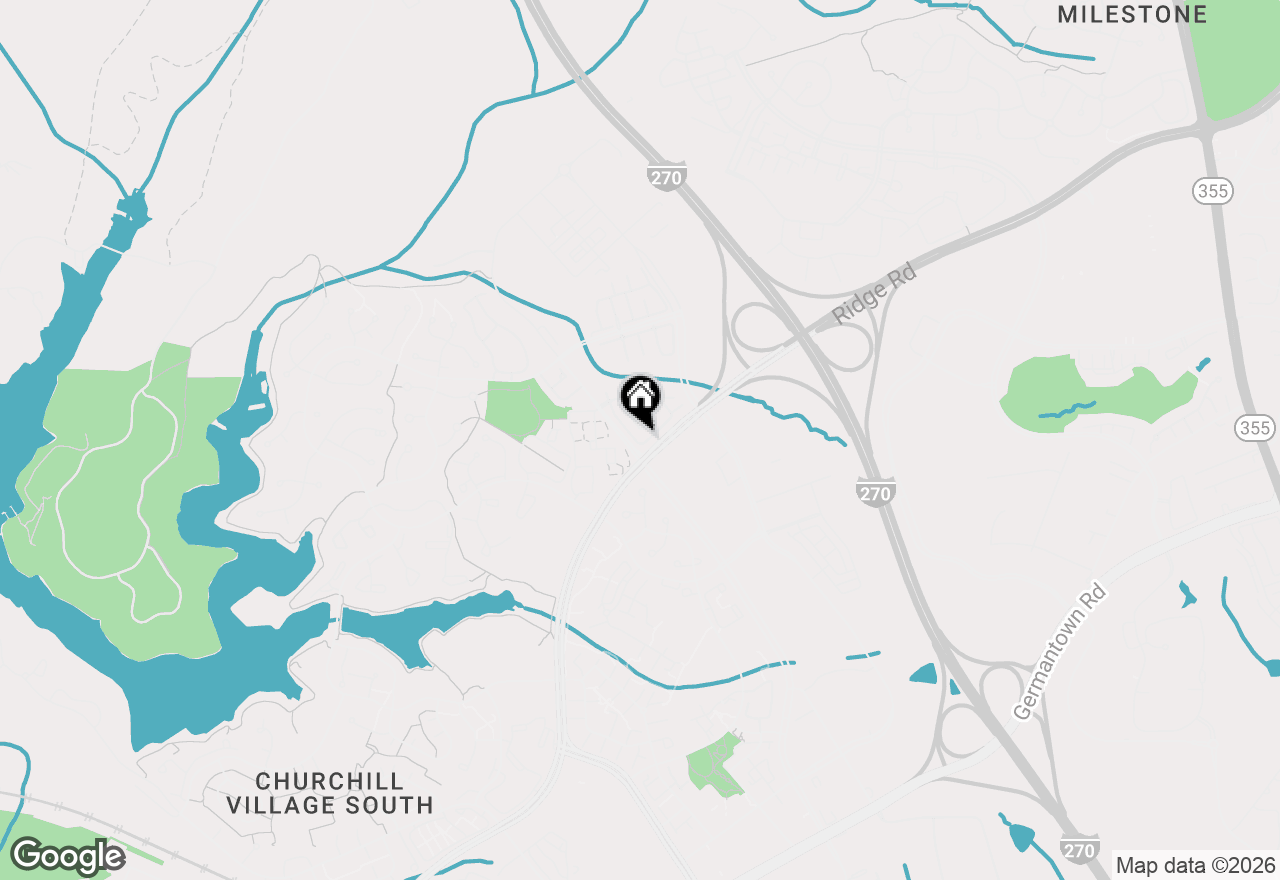 Map of 13003 Bridger Drive #1513, Germantown, MD 20874