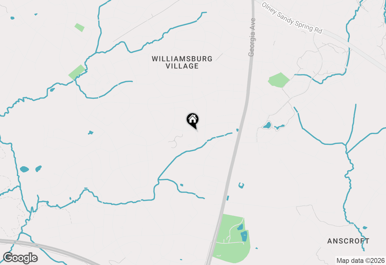 Map of 3800 Cherry Valley Drive, Olney, MD 20832