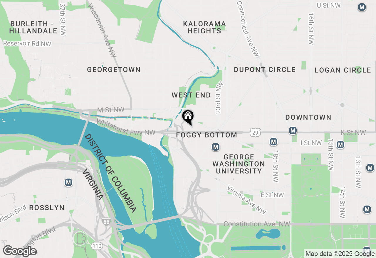 Map of 1001 26th Street Nw #706, Washington, DC 20037