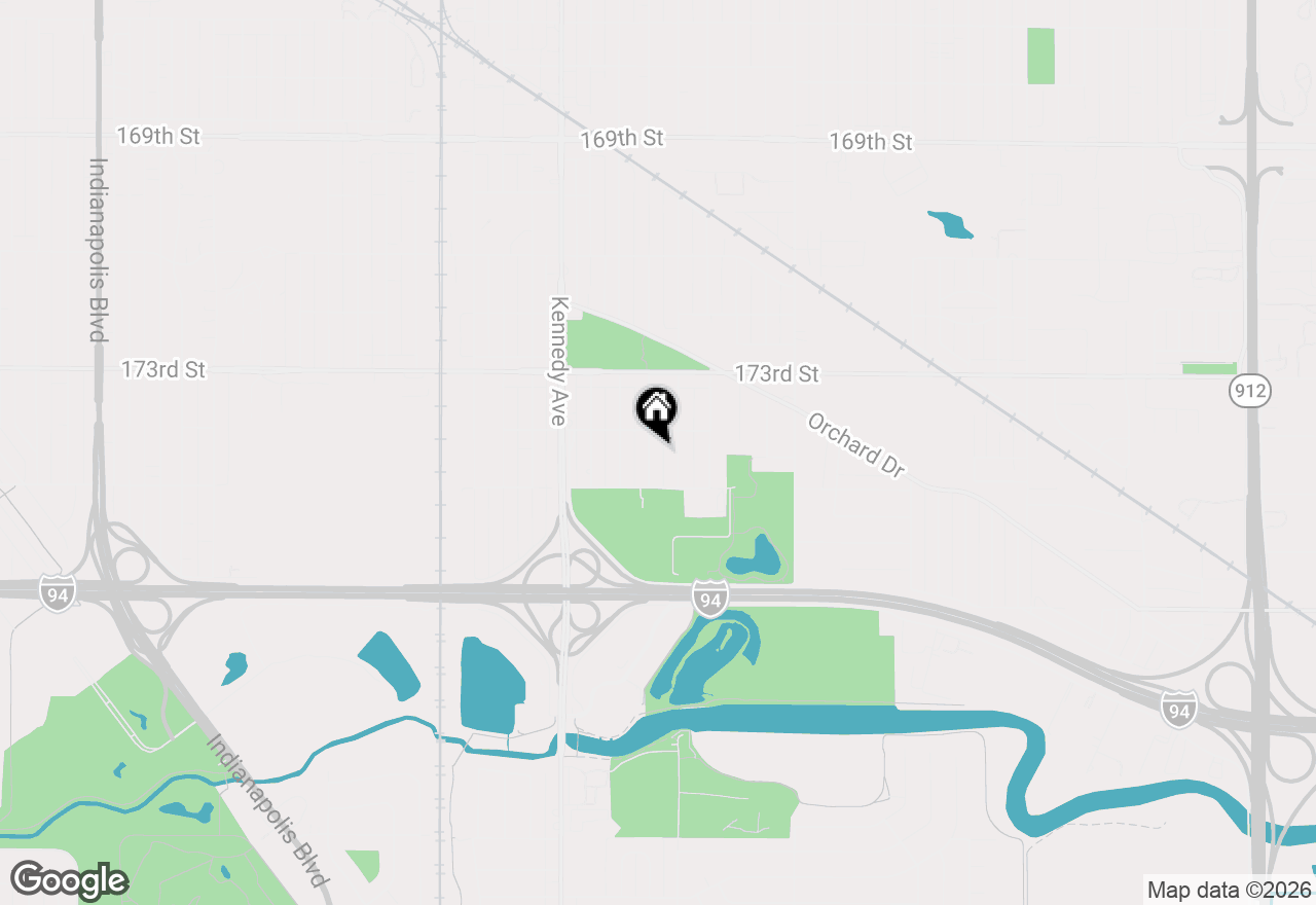 Map of 7421 Arkansas Avenue, Hammond, IN 46323