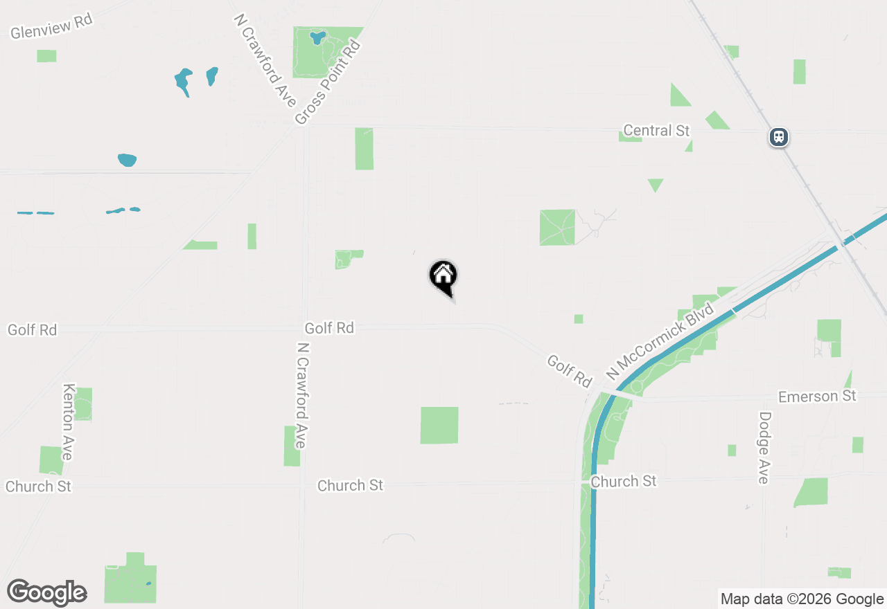 Map of 3022 Payne Street, Evanston, IL 60201