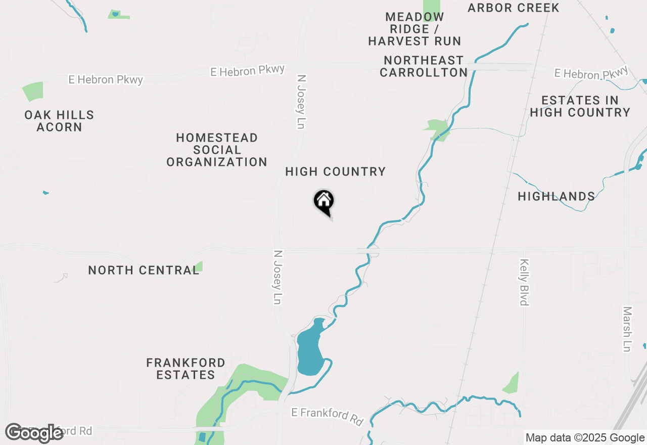 Map of 1926 Chesham Drive, Carrollton, TX 75007