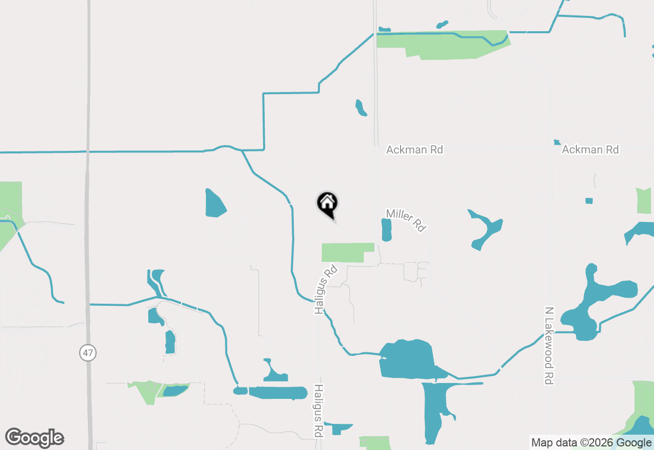 Map of 5420 Avalon Lane, Lake In The Hills, IL 60156