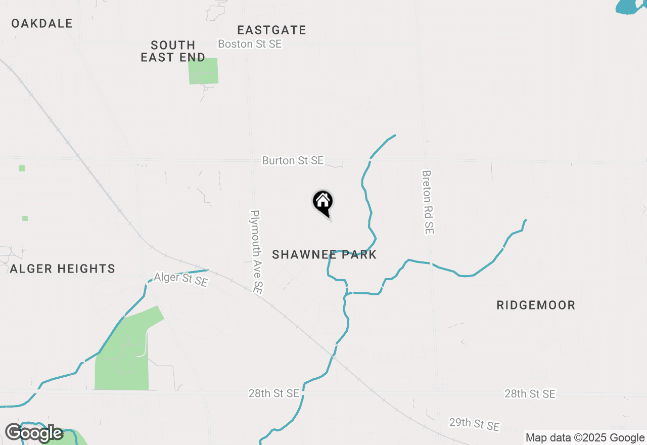 Map of 2212 Shawnee Drive Se, Grand Rapids, MI 49506