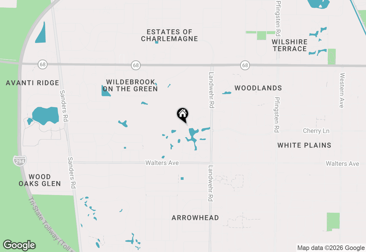 Map of 2 The Court Of Harborside Court #303, Northbrook, IL 60062