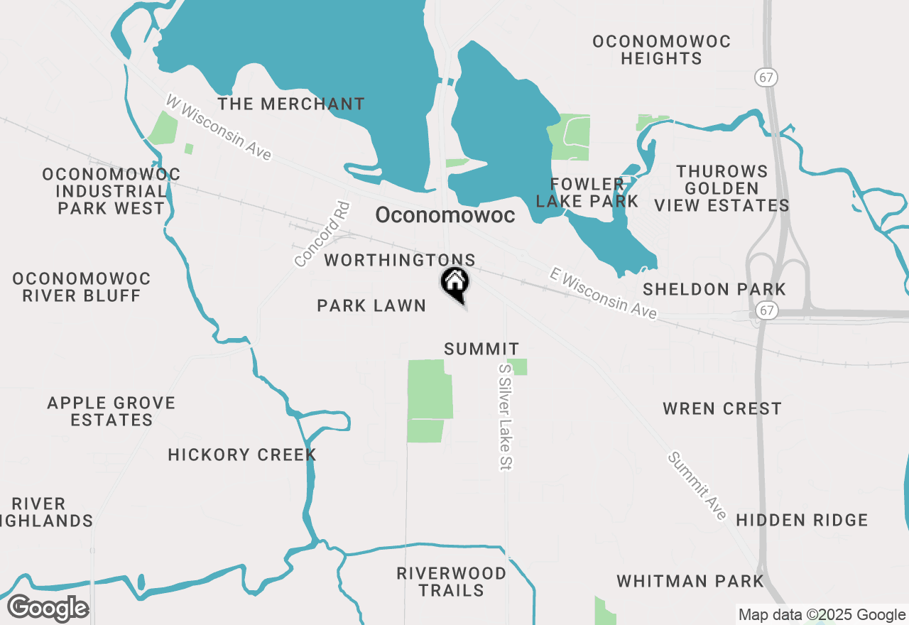 Map of 411 S Main St, Oconomowoc, WI 53066