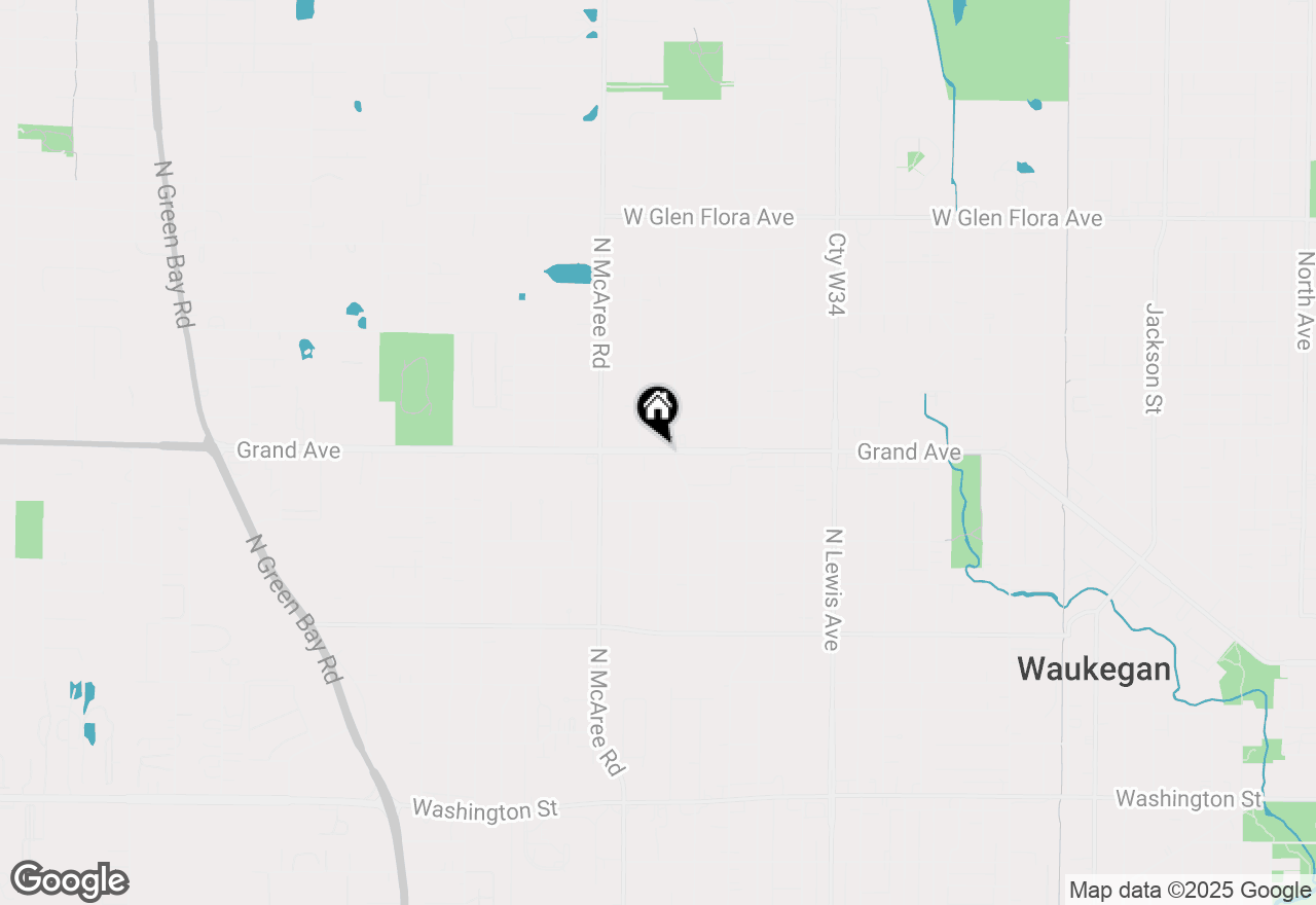 Map of 2411 Grand Avenue, Waukegan, IL 60085