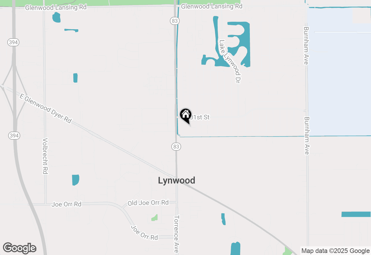 Map of 20131 Park Avenue, Lynwood, IL 60411