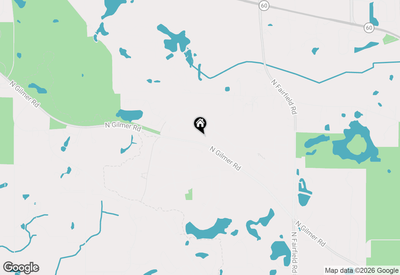 Map of 2744 N Moraine Valley Road, Wauconda, IL 60084