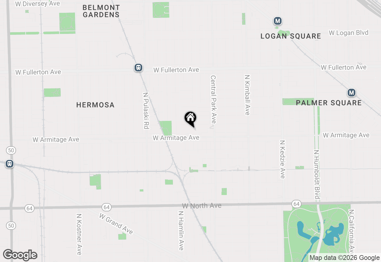 Map of 3723 W Mclean Avenue, Chicago, IL 60647