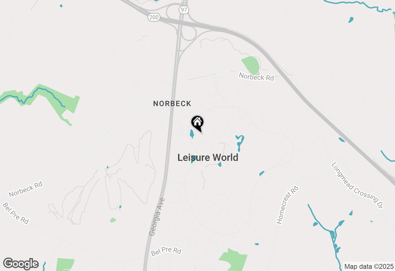 Map of 3330 N Leisure World Boulevard #5-705, Silver Spring, MD 20906