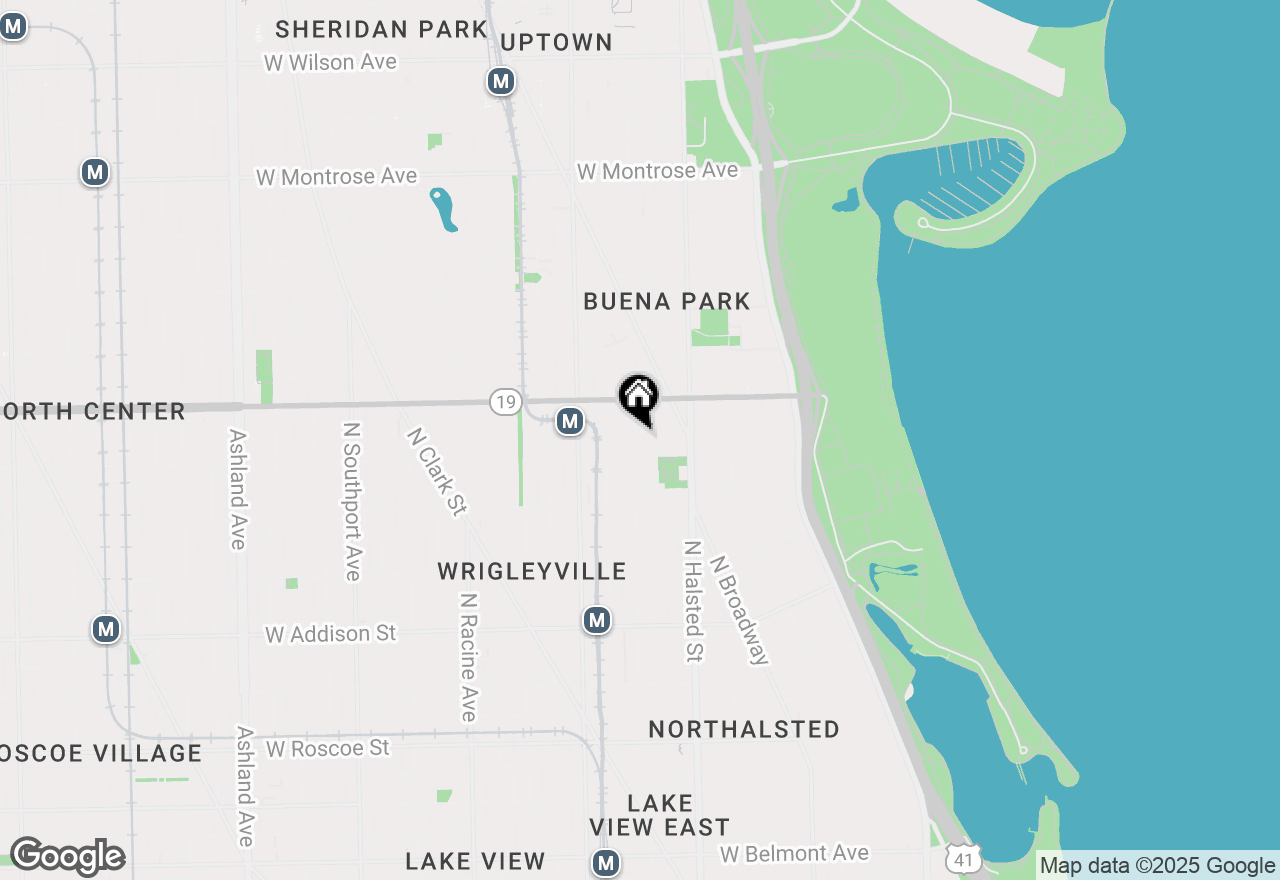 Map of 3915 N Fremont Street #3, Chicago, IL 60613