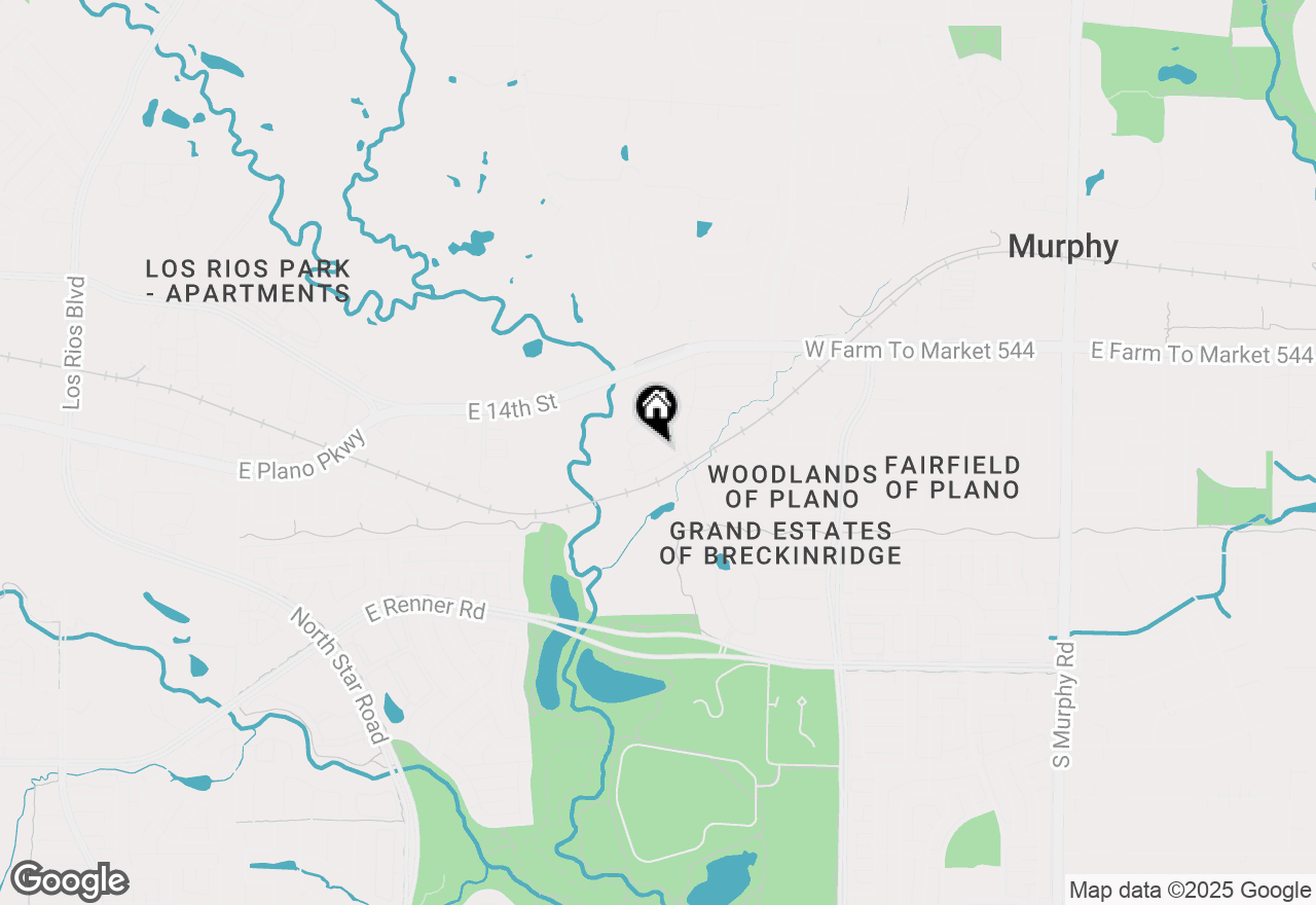 Map of 1117 Park Vista Road #2106, Plano, TX 75094