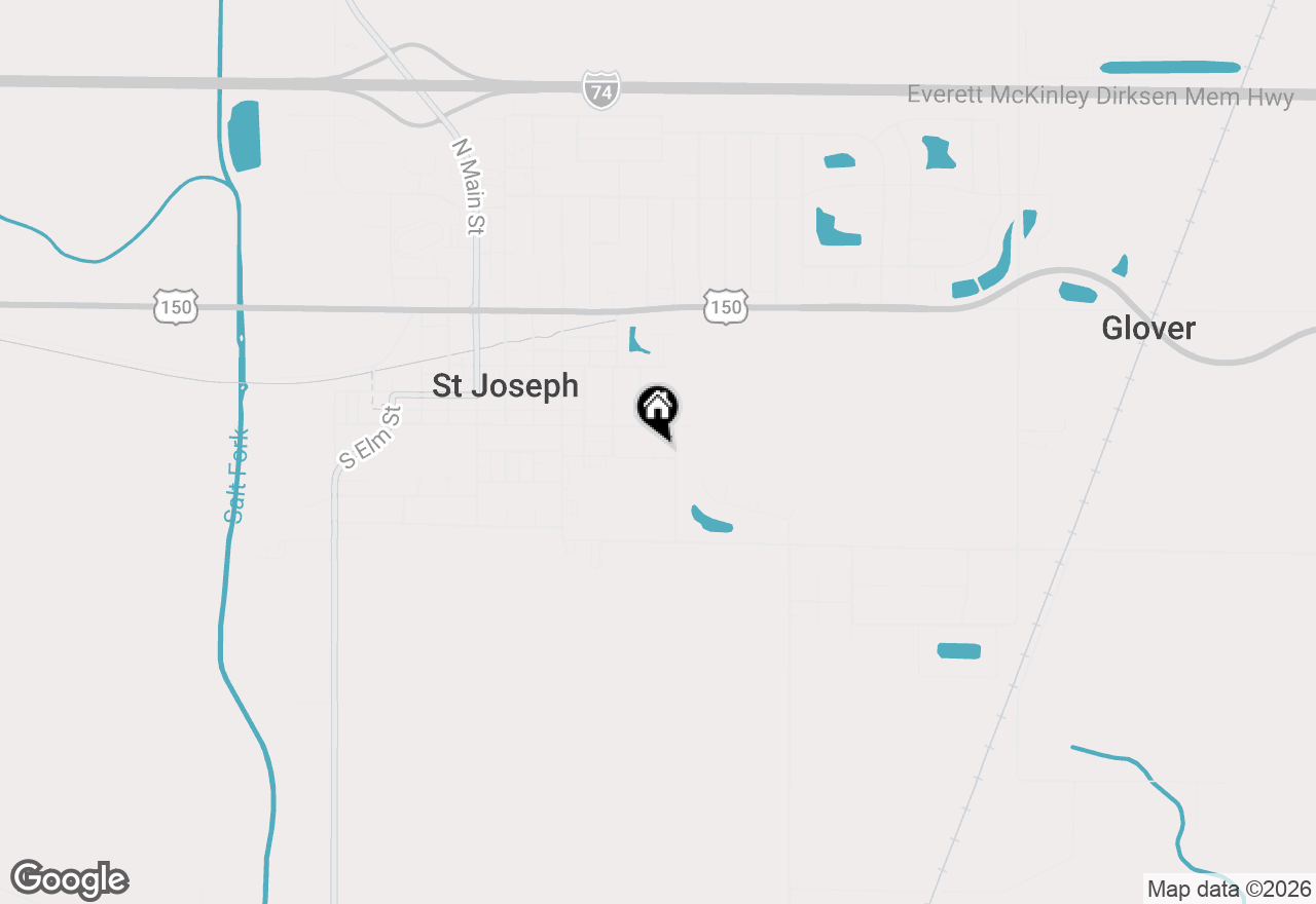Map of 806 E Ethel Street, St. Joseph, IL 61873