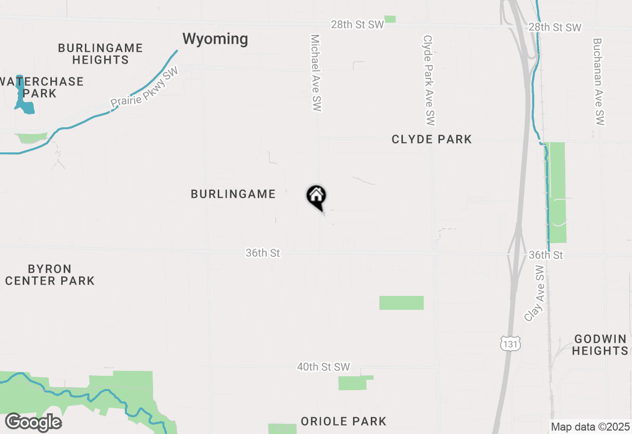 Map of 3445 Michael Avenue Sw, Wyoming, MI 49509