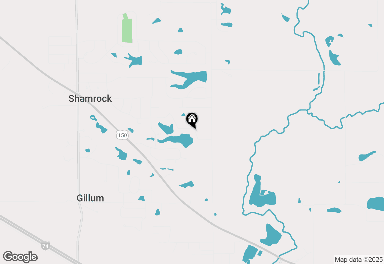 Map of 19897 Wesley Street, Downs, IL 61736