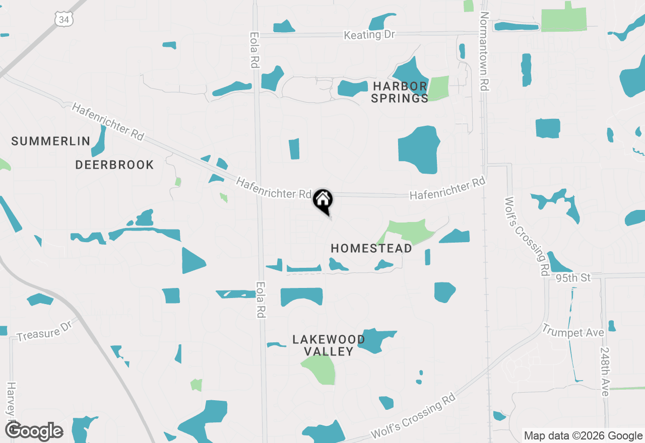 Map of 2255 Georgetown Circle, Aurora, IL 60503