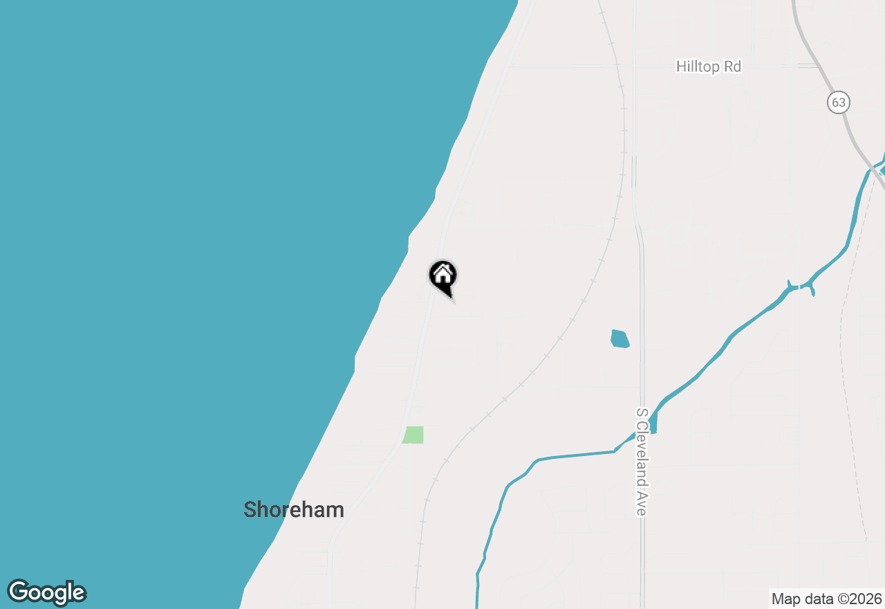 Map of 3633 Lakeshore Drive, St. Joseph, MI 49085