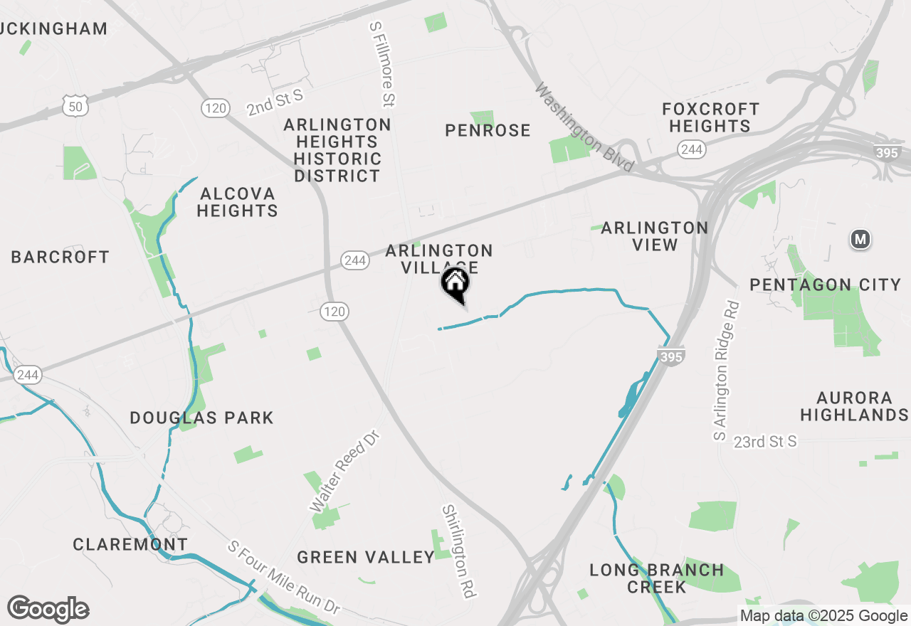 Map of 1401 S Edgewood Street #485, Arlington, VA 22204