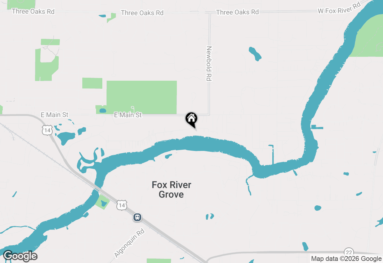 Map of 705 Spring Beach Way, Cary, IL 60013