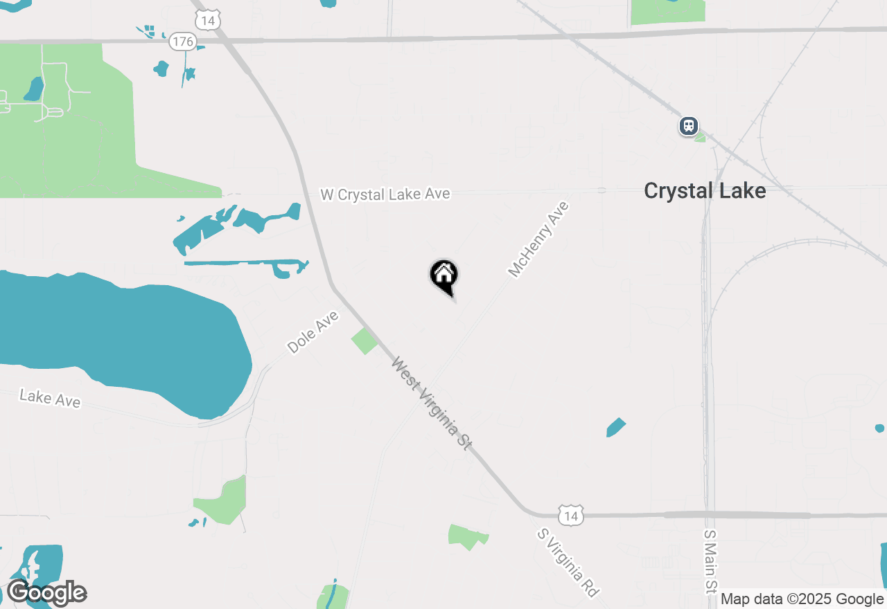 Map of 173 Pomeroy Avenue, Crystal Lake, IL 60014